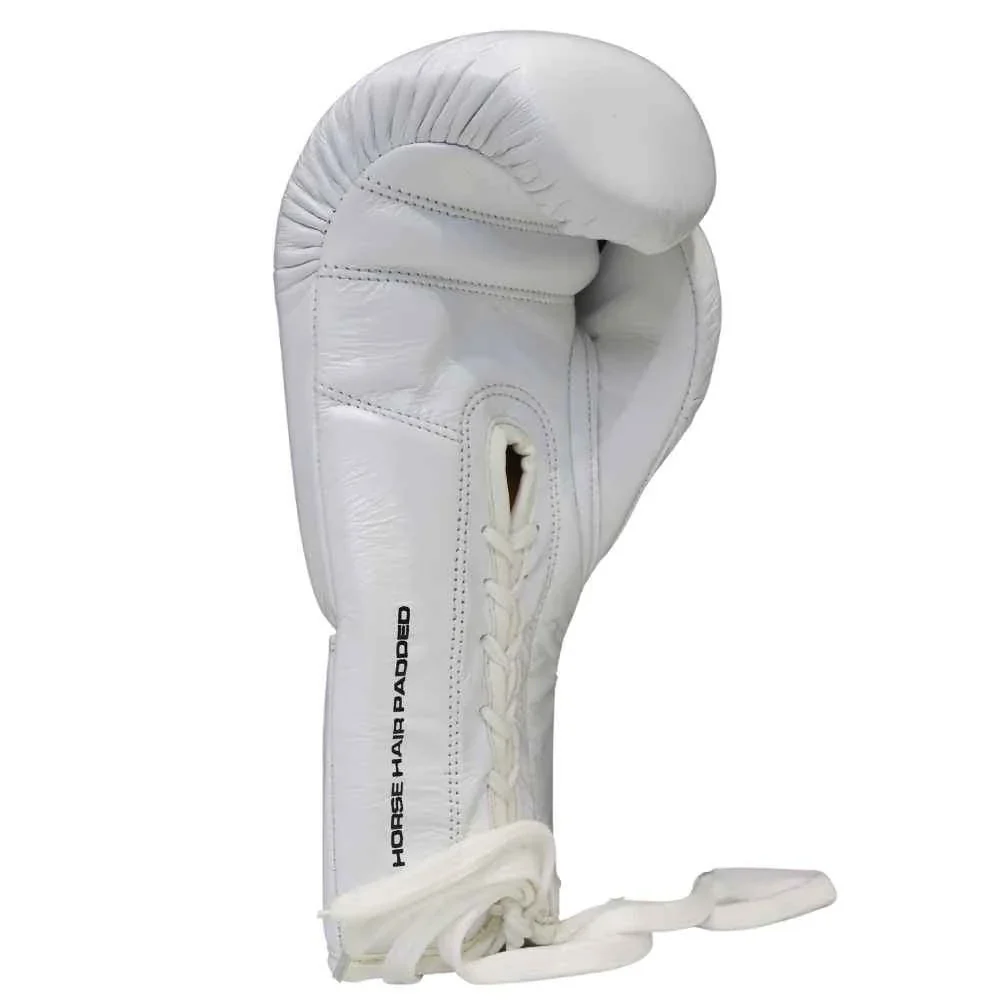 Boxing Gloves - Mexican Lucky 13 - Lace Up - White - Image 5