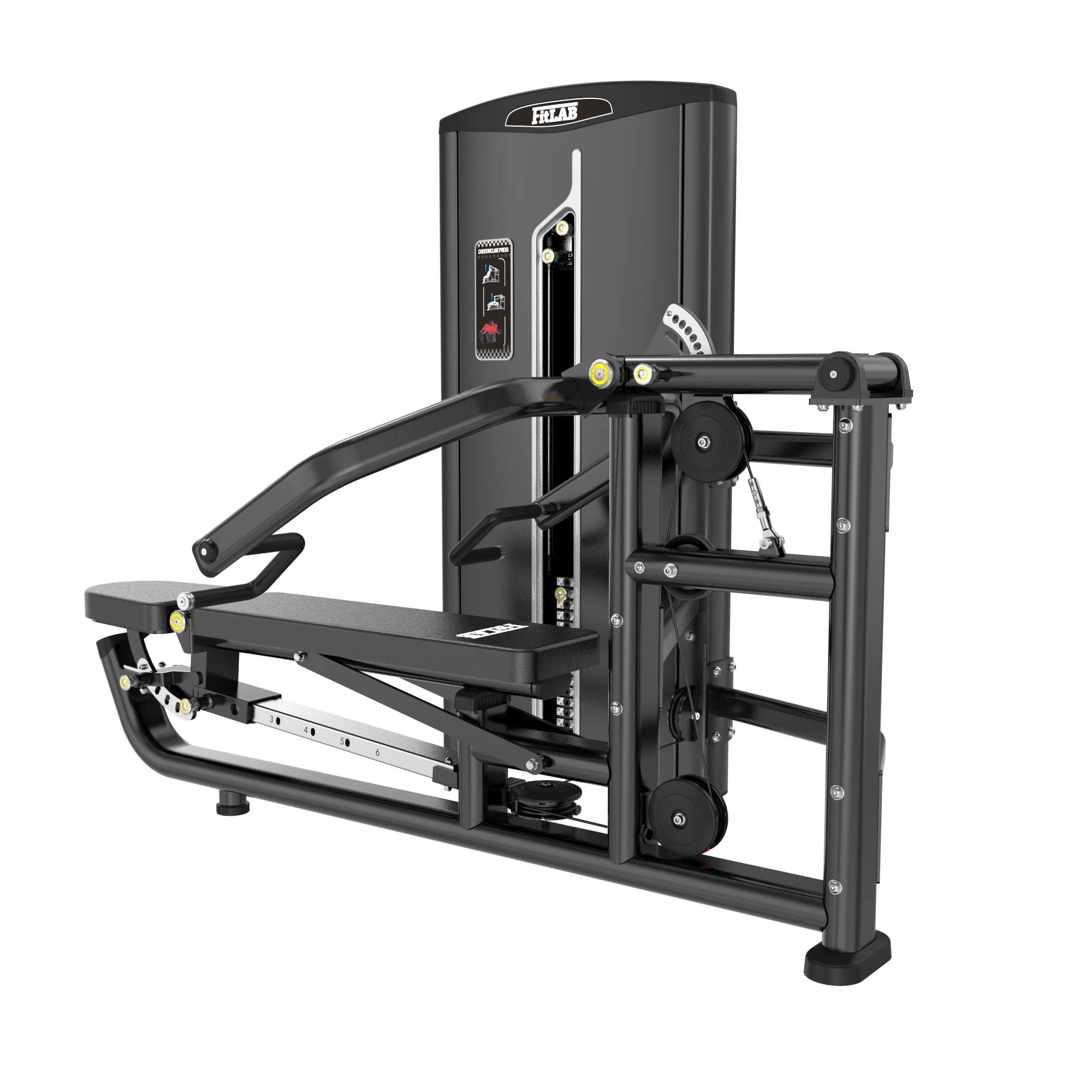 FITLAB Adjustable Chest/Shoulder Press - Image 3
