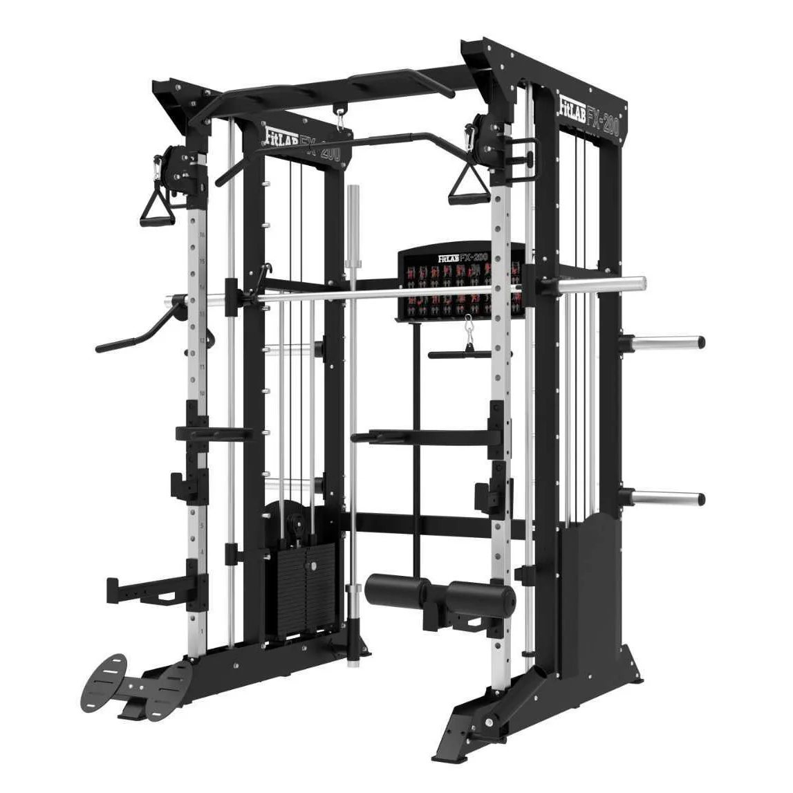 FITLAB FX-200 All In One Trainer | 2 X 100kg weight stack