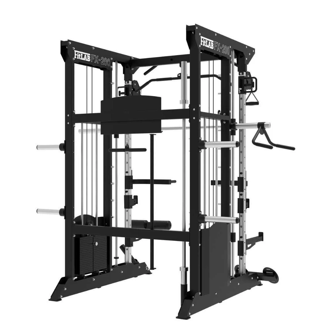 FITLAB FX-200 All In One Trainer | 2 X 100kg weight stack - Image 4