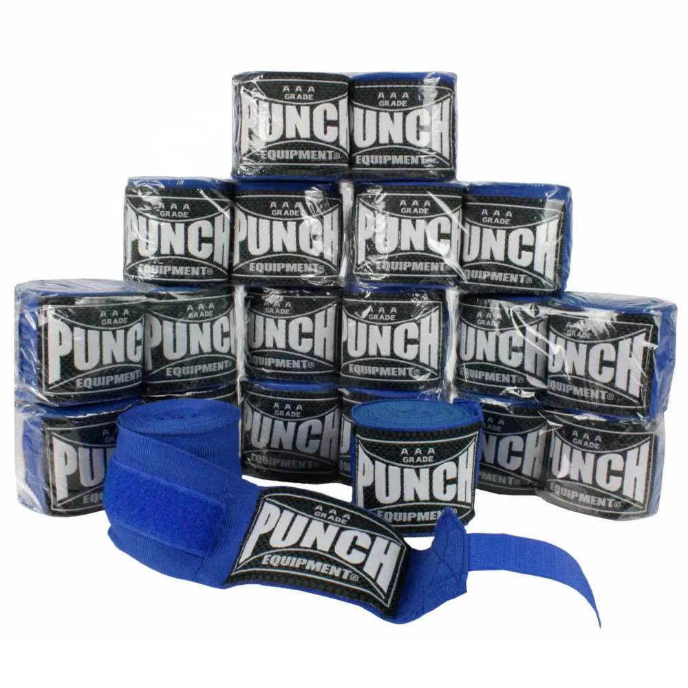 Hand Wraps - Stretch - 4.5m Bulk Pack 10 Pairs
