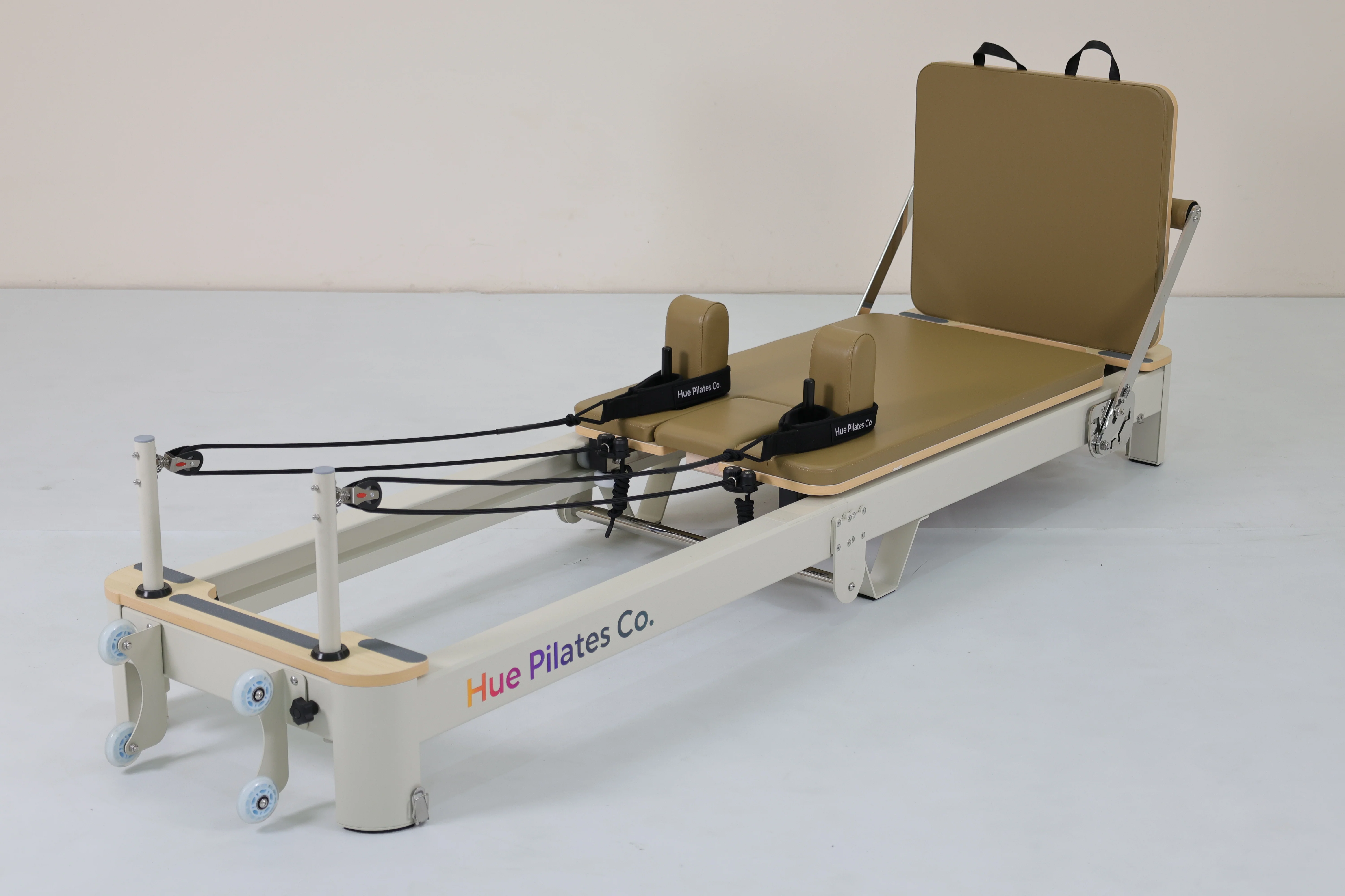 Hue Foldable Pilates Reformer - Moss - Image 3