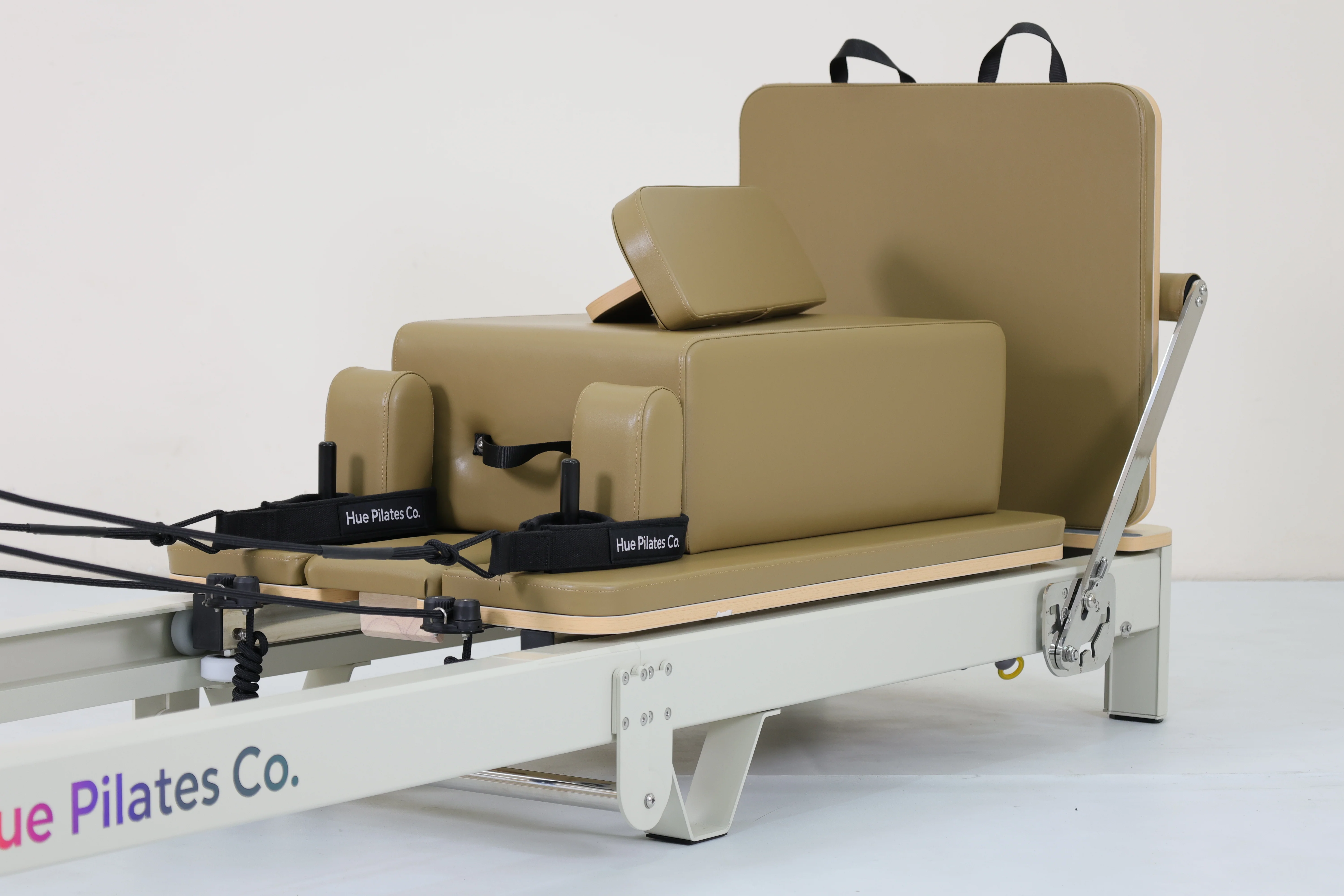 Hue Foldable Pilates Reformer - Moss - Image 9