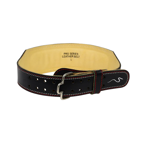 Rappd - 4 Inch Black Leather Weight Lifting Belt - Image 2