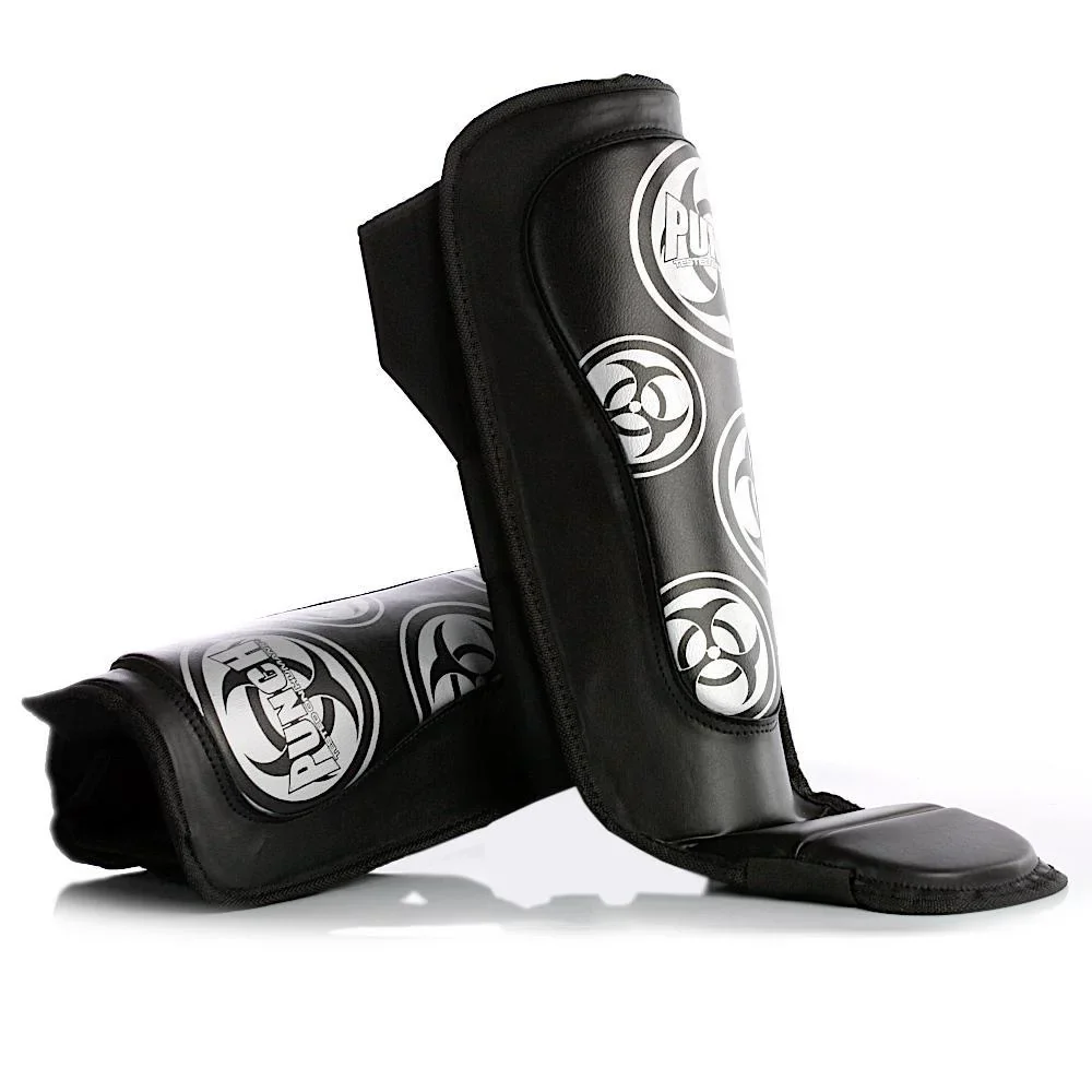 Shin Pads - Club Fitness Mma - Black