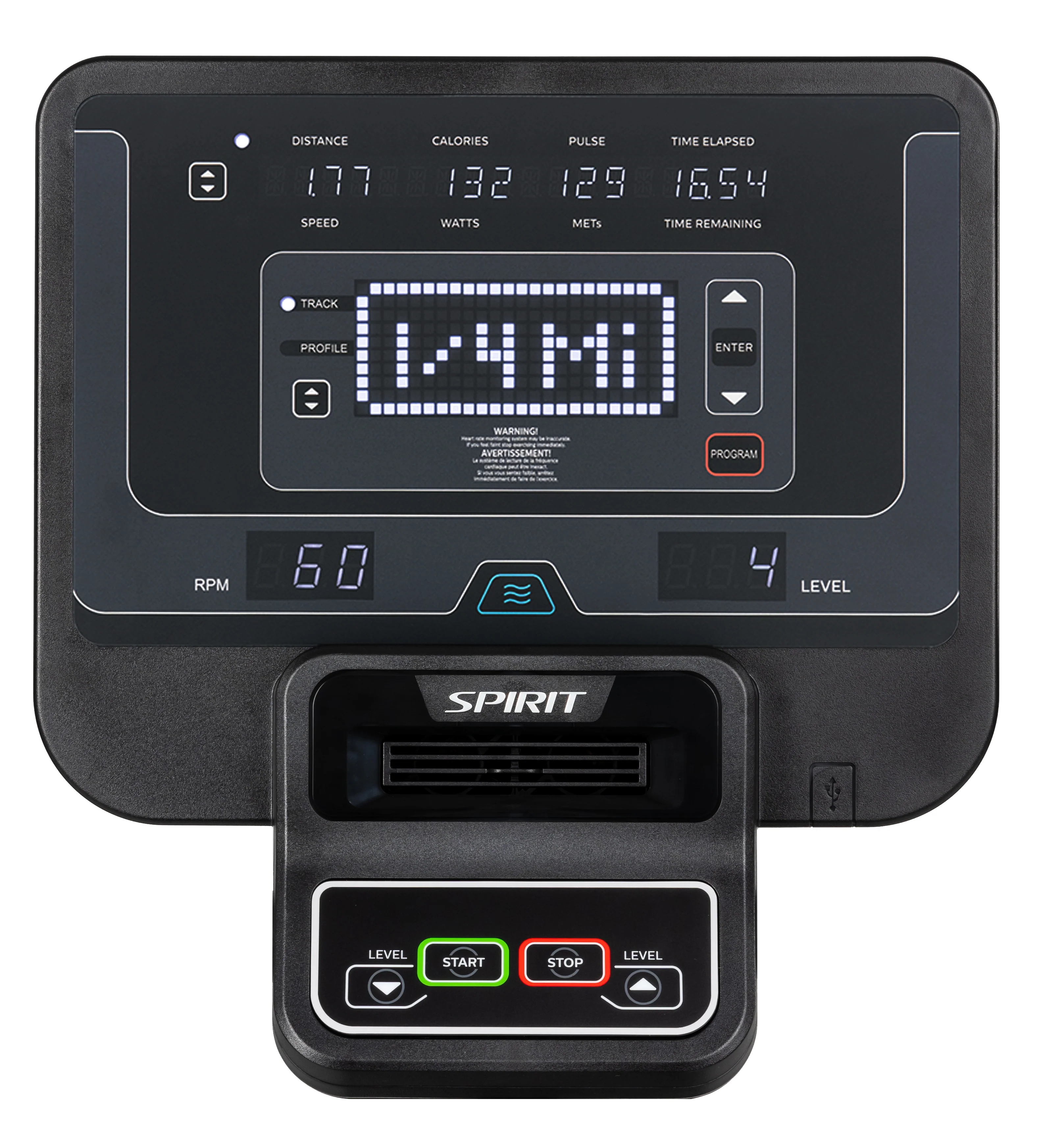 Spirit Commercial CR800+ Recumbent Bike - Image 6