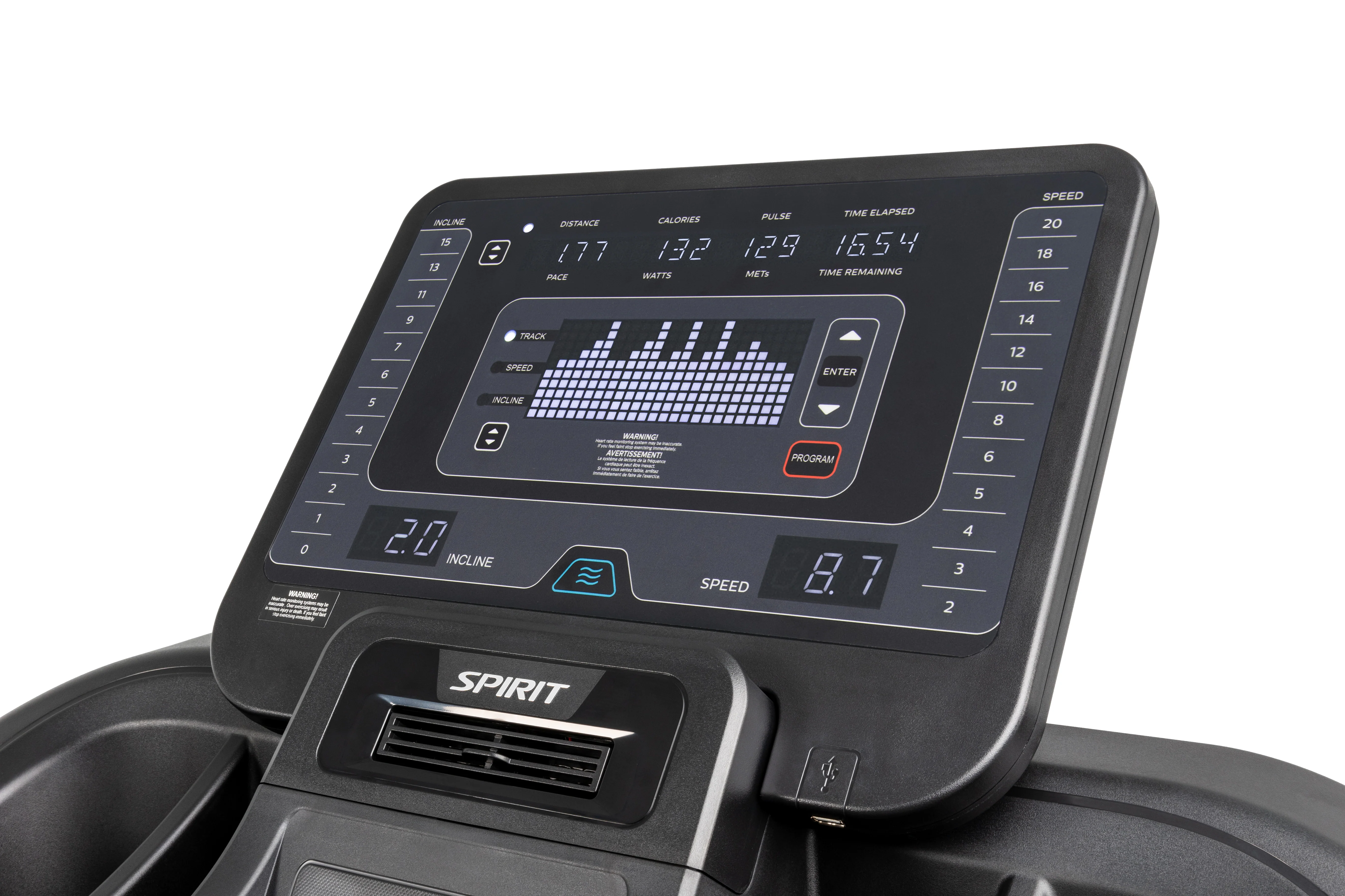 Spirit Commercial CT850+ Treadmill - Image 10