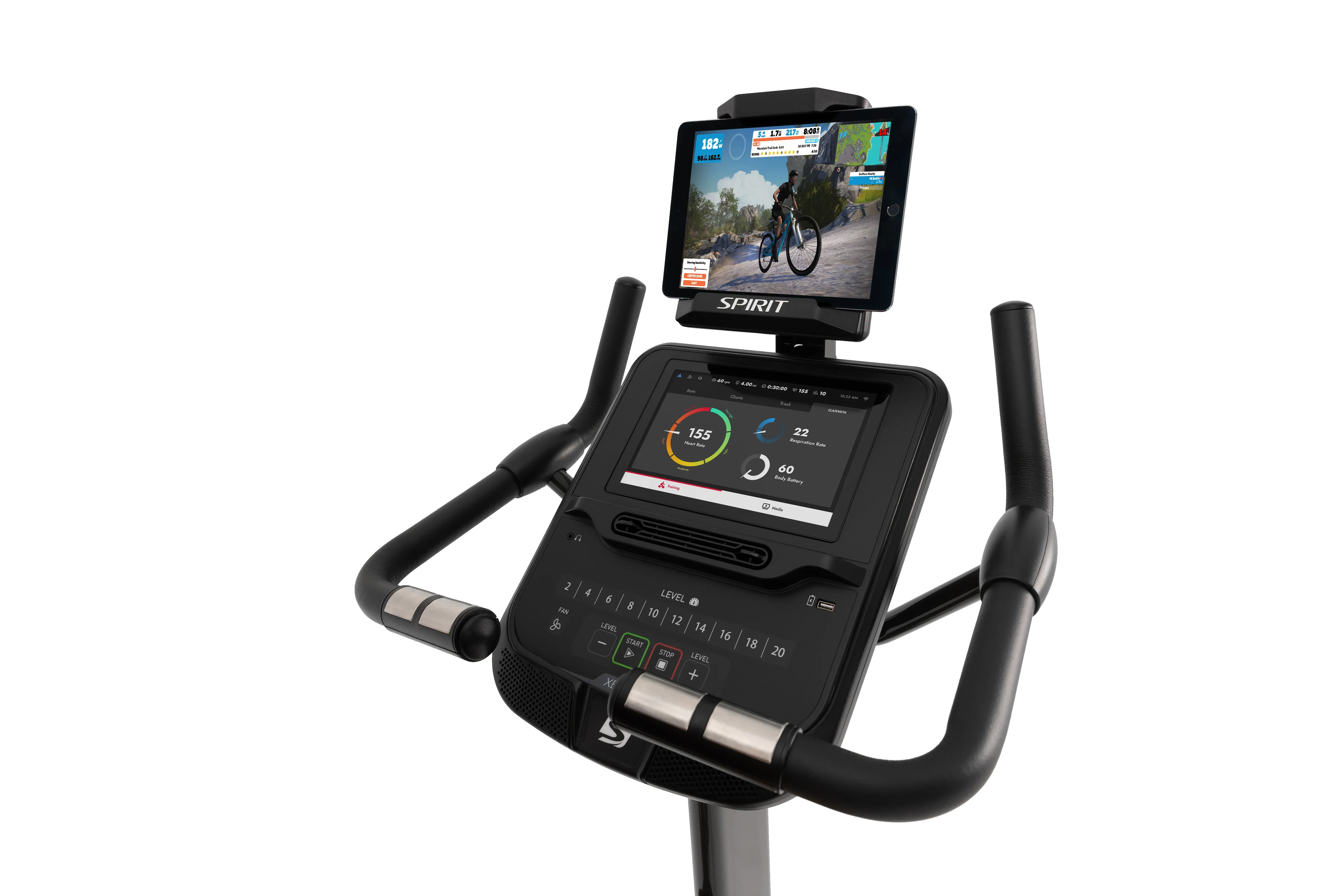 Spirit XBU55ENT Upright Bike (Entertainment Series) - Image 39