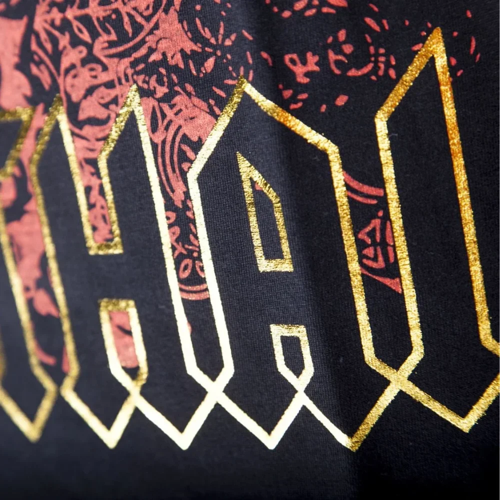 TSHIRT - Punch® COTTON - BLACK/RED - Image 2