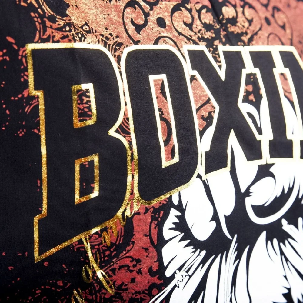 TSHIRT - Punch® COTTON - BLACK/RED - Image 3