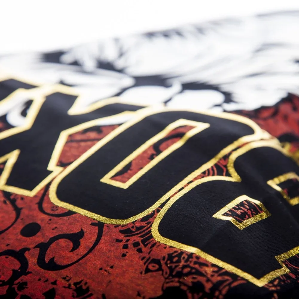 TSHIRT - Punch® COTTON - BLACK/RED - Image 5